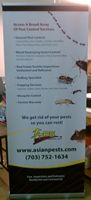 Asian Pest Service Retractable Banner