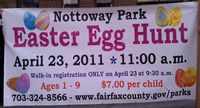 Fairfax County Easter Egg Hunt Banner