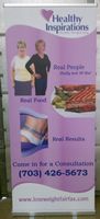Healthy Inspirations Retractable Banner